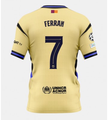 Barcelona Ferran Torres #7 Replika Bortatröja 2025-26 Kortärmad